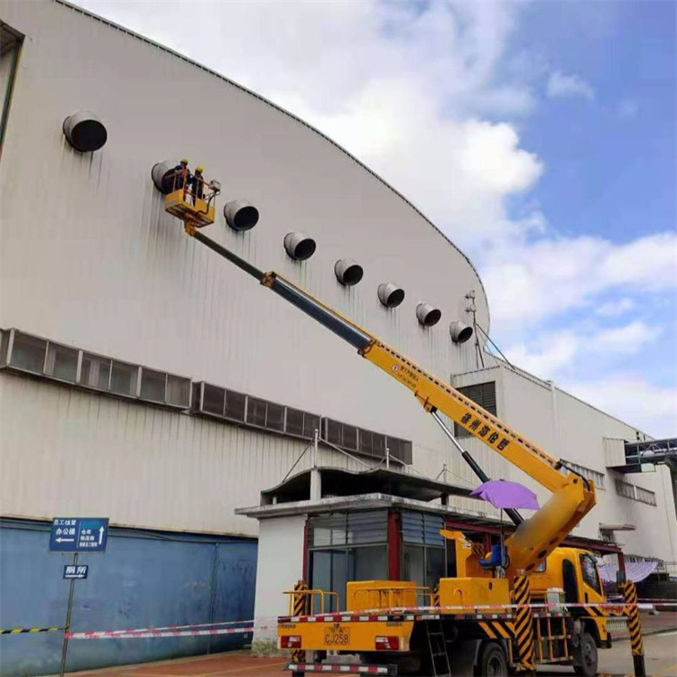 彭泽县高空作业车出租服务：专业广告牌安装解决方案