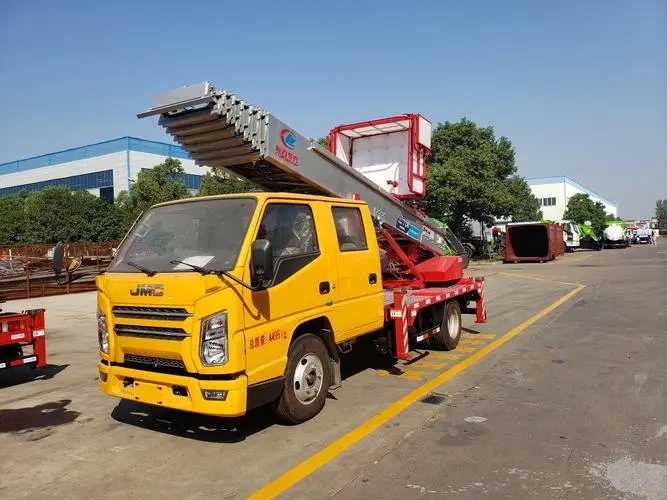 彭泽县附近云梯车出租 砂石搬运